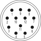 Isolant femelle à souder 12...