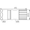 Connecteur RJ45 M23